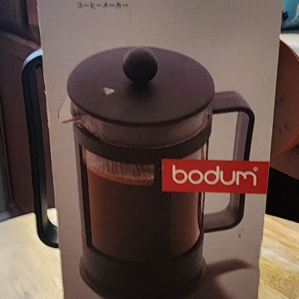 Starbucks Bodum Dark Brown French Press Coffee Maker, No Longer Available.
